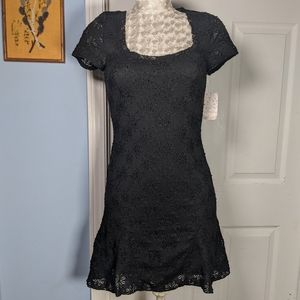 BNWT Free People Lace Dress Stretch Mini